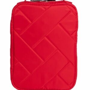 Lug Wingback Hanging Toiletry Case~Poppy Red~NEW unopened packaging
